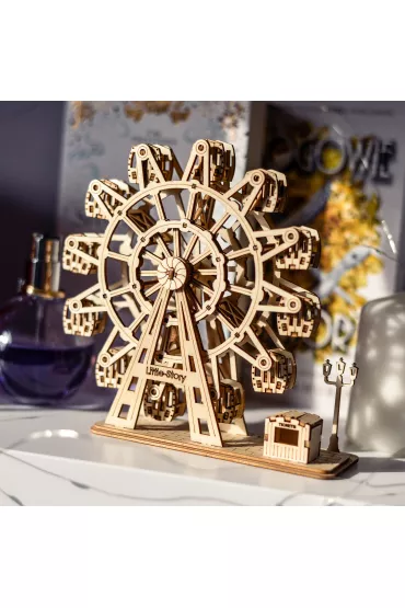 Robotime Little Story Drewniane Puzzle Model 3D - Diabelski Myn