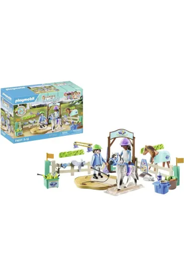 Playmobil Horses of Waterfall Nowoczesna arena je�dziecka 71637