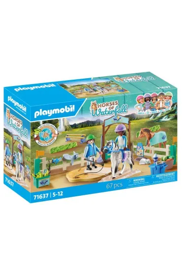 Playmobil Horses of Waterfall Nowoczesna arena je�dziecka 71637