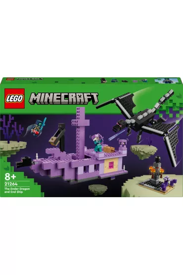 LEGO Minecraft Smok Kresu i statek Kresu 21264