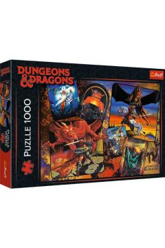 Puzzle 1000 el. Pocztki Dungeons & Dragons Trefl