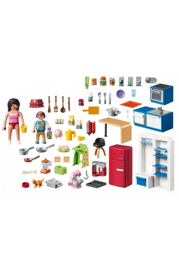 Playmobil Dollhouse Rodzinna kuchnia 70206