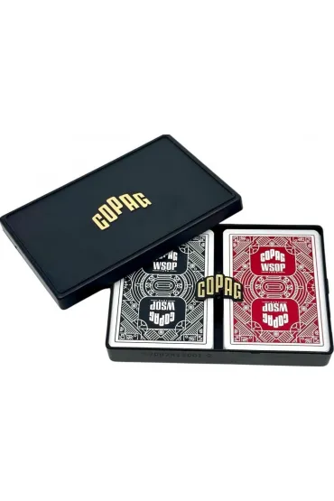 Karty do pokera Copag Wsop Ju Face set 2x55