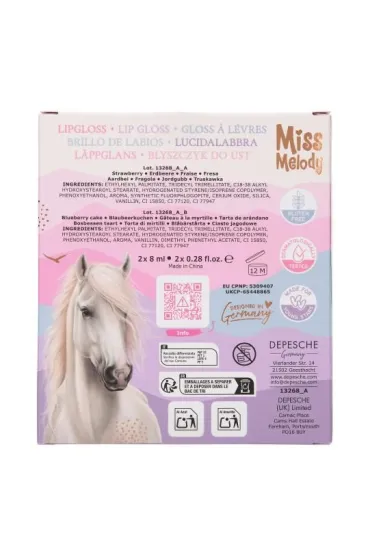 Zestaw 2 b�yszczyk�w BFF Miss Melody 13268A Depesche