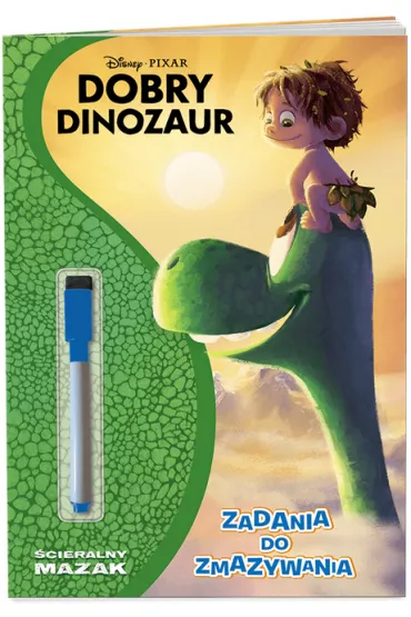 Dobry dinozaur. Zadania do zmazywania * *