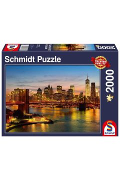 Puzzle 2000 el. Nowy Jork Schmidt