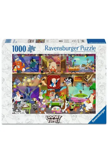 Puzzle 1000 Looney Tunes Studio Ravensburger