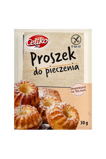 Celiko Proszek do pieczenia bezglutenowy 30 g