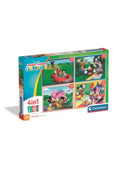 Puzzle 4w1 Mickey Mouse CLEMENTONI 21755