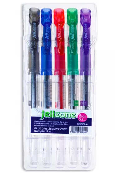 Dong-A Komplet D�ugopis �elowy Zone 5 szt.
