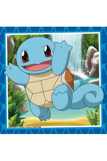 Puzzle 3x49 el. Pokemony Ravensburger