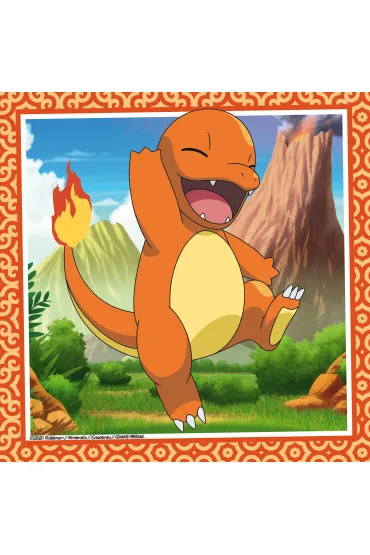 Puzzle 3x49 el. Pokemony Ravensburger