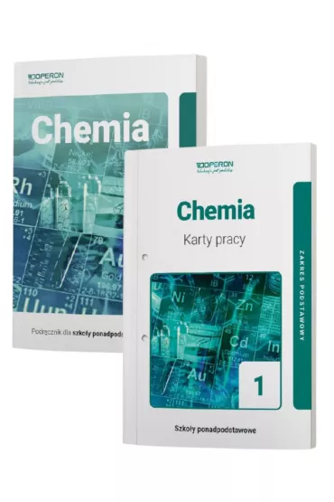 Chemia 1. Podr�cznik i karty pracy. Szko�y ponadpodstawowe. Zakres podstawowy - Maria Barbara Szczepaniak, Irena  Byli�ska