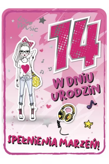 Armin Style Karnet Urodziny 14 GM-752