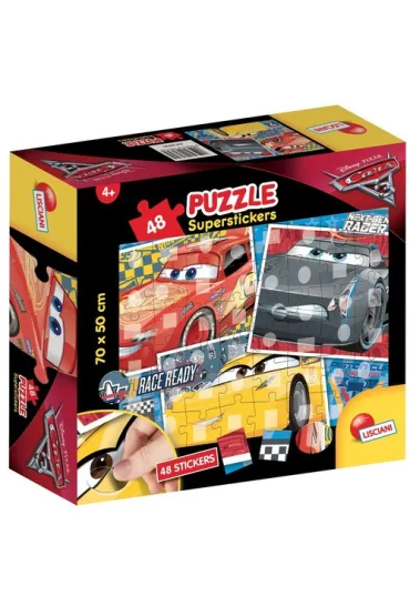 Puzzle 48 el. Auta 3 Lisciani