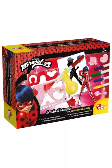 Lisciani Pisaki w sprayu Ladybug 66049