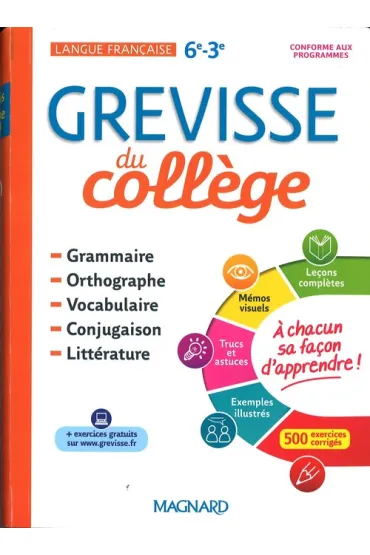 Grevisse du college