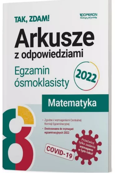 Egzamin �smoklasisty 2022. Matematyka. Arkusze z odpowiedziami - Beata Dotka