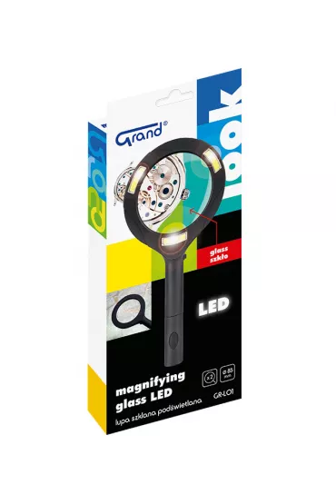 Lupa szklana  pod�wietlana Led Kw Trade