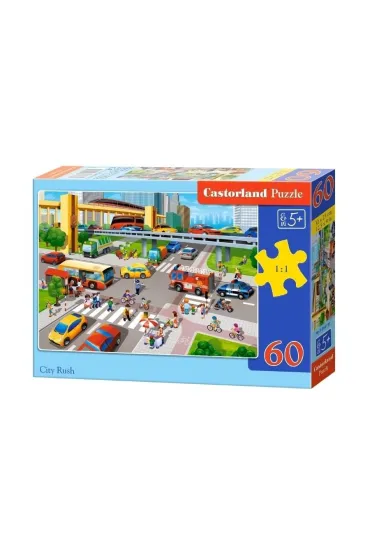 Puzzle 60 el. City Rush Castorland