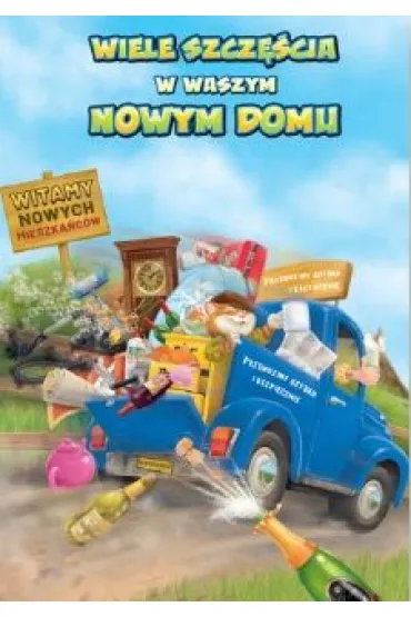 Trend Kartka okoliczno�ciowa Nowy dom