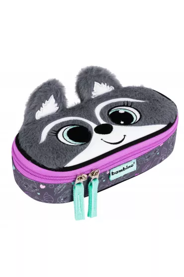 St. Majewski Pi�rnik saszetka usztywniona z wewn�trzn� klapk� Racoon