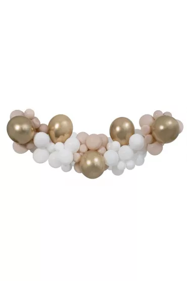 Godan Girlanda balonowa DIY bia�o-szampa�sko-latte