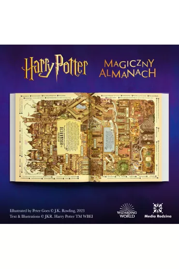 Harry Potter. Magiczny almanach - Joanne Kathleen Rowling