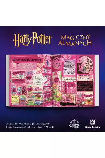 Harry Potter. Magiczny almanach - Joanne Kathleen Rowling