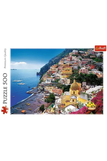 Puzzle 500 el. Positano, Wybrze�e Amalfickie, W�ochy Trefl