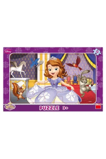 Puzzle ramkowe 15 el. Jej wysoko�� Zosia Dino Toys