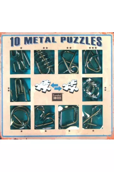 10 �amig�owek metalowych. Zestaw niebieski G3