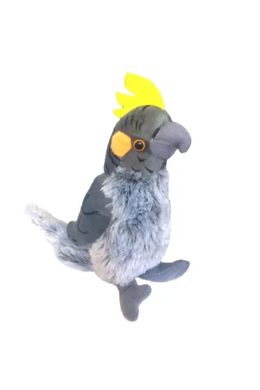 Papuga nimfa szara 17 cm Beppe