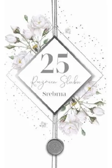 Armin Style Karnet Rocznica �lubu 25 LUX-73