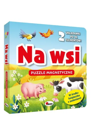 Na wsi. Puzzle magnetyczne