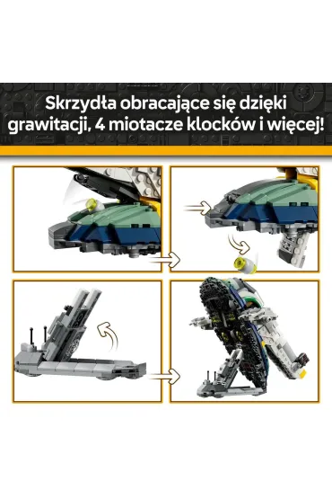 LEGO Star Wars Statek kosmiczny Jango Fetta 75433