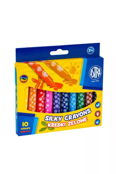 Kredki �elowe 10 kolor�w ASTRA 316024001