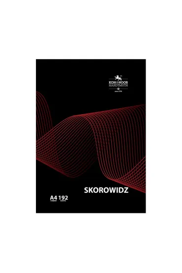 Koh-I-Noor Skorowidz A4 192k. twarda oprawa szyty 1szt.mix