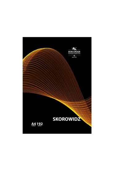 Koh-I-Noor Skorowidz A4 192k. twarda oprawa szyty 1szt.mix