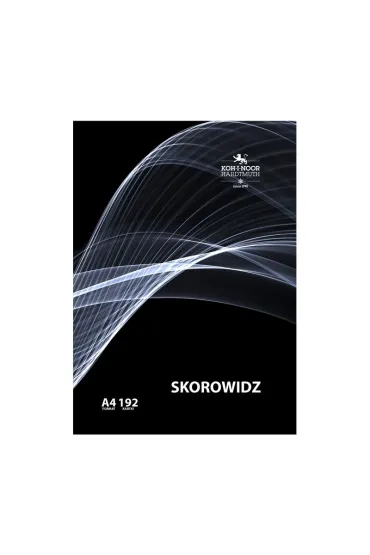Koh-I-Noor Skorowidz A4 192k. twarda oprawa szyty 1szt.mix