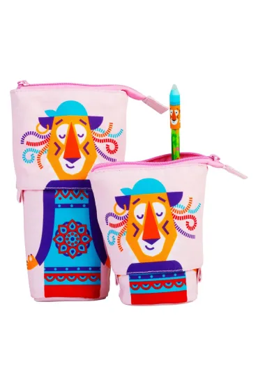 Happy Color Pi�rnik saszetka wysuwana, Cool Gang - Master, jasny r�