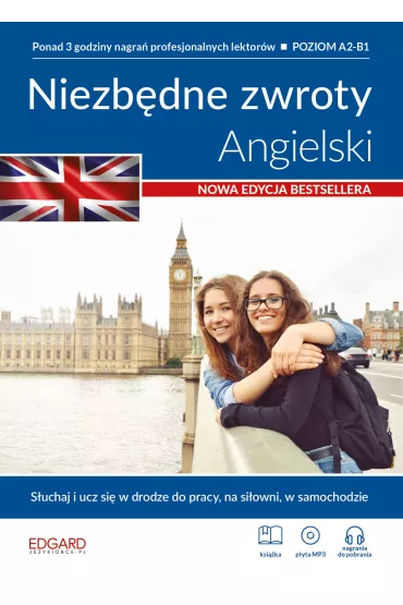 Angielski. Niezb�dne zwroty. Poziom A2-B1 - Jakub Bero, Katarzyna Wi�niewska