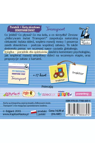Odkrywam �wiat. Transport. Kapitan Nauka