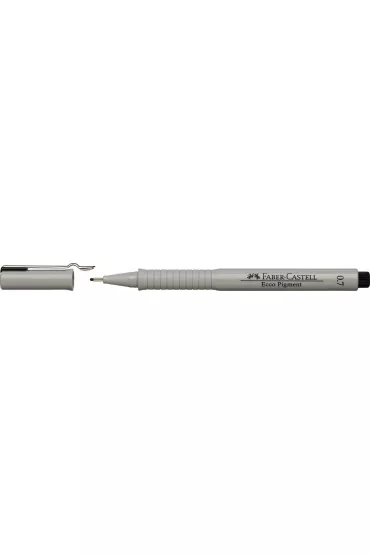 Faber-Castell Cienkopis Ecco Pigment czarny 0.7mm
