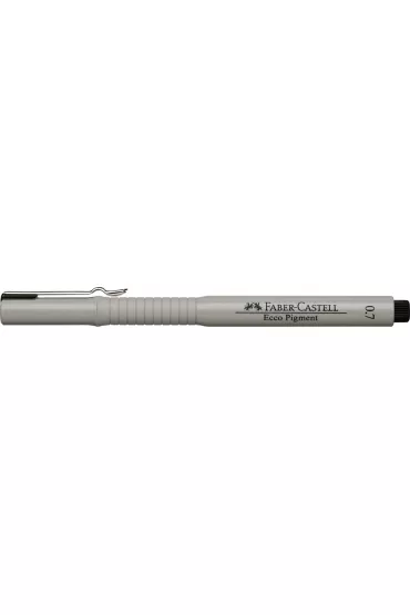 Faber-Castell Cienkopis Ecco Pigment czarny 0.7mm
