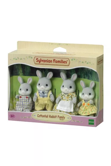 Sylvanian Rodzina szarych kr�liczk�w