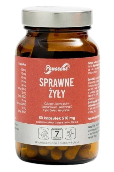 Panaseus Sprawne �y�y Suplement diety 50 kaps.