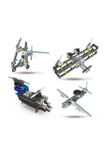 Laboratorium mechaniki. Samoloty i helikoptery Clementoni