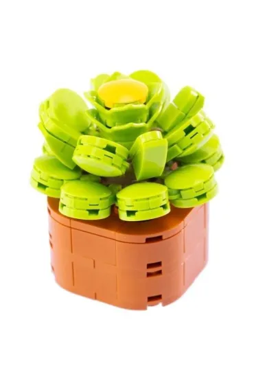Klocki Mini Kwiaty Aeonium 136el