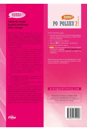 HURRA!!! PO POLSKU 2 Zeszyt �wicze� + mp3. Nowa Edycja. II wyd. - Agnieszka Jasi�ska, Agnieszka Dixon